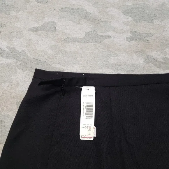Pendleton Skirt Womens 8 Black Zip NWT Wool Pencil - Picture 10 of 11